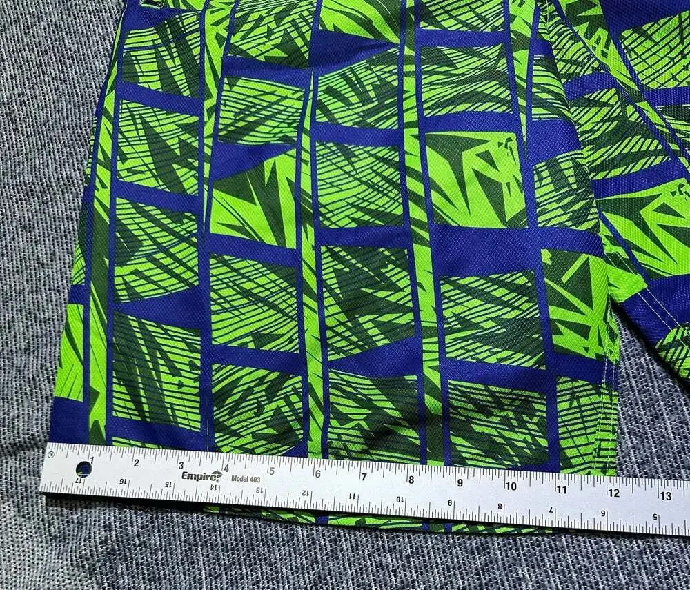 Nike Men's Tropical Geometric Print Mesh-Lined Swim Board Shorts